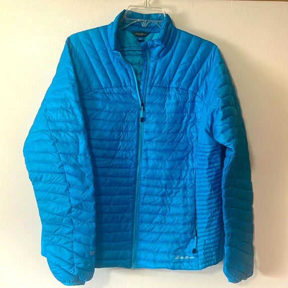 Eddie Bauer Jackets & Blazers - Womens Eddie Bauer Turquoise Blue STORMDOWN 800 Jacket